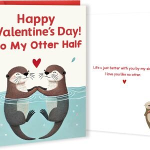 Funny Valentines Day Card for Couple Wife Husband, Humorous Valentines Day Cards Gifts for Him Her Women Men